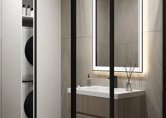 דירה 2br Luxurious Designer - Azulis1 - Garden - Free Parking *
